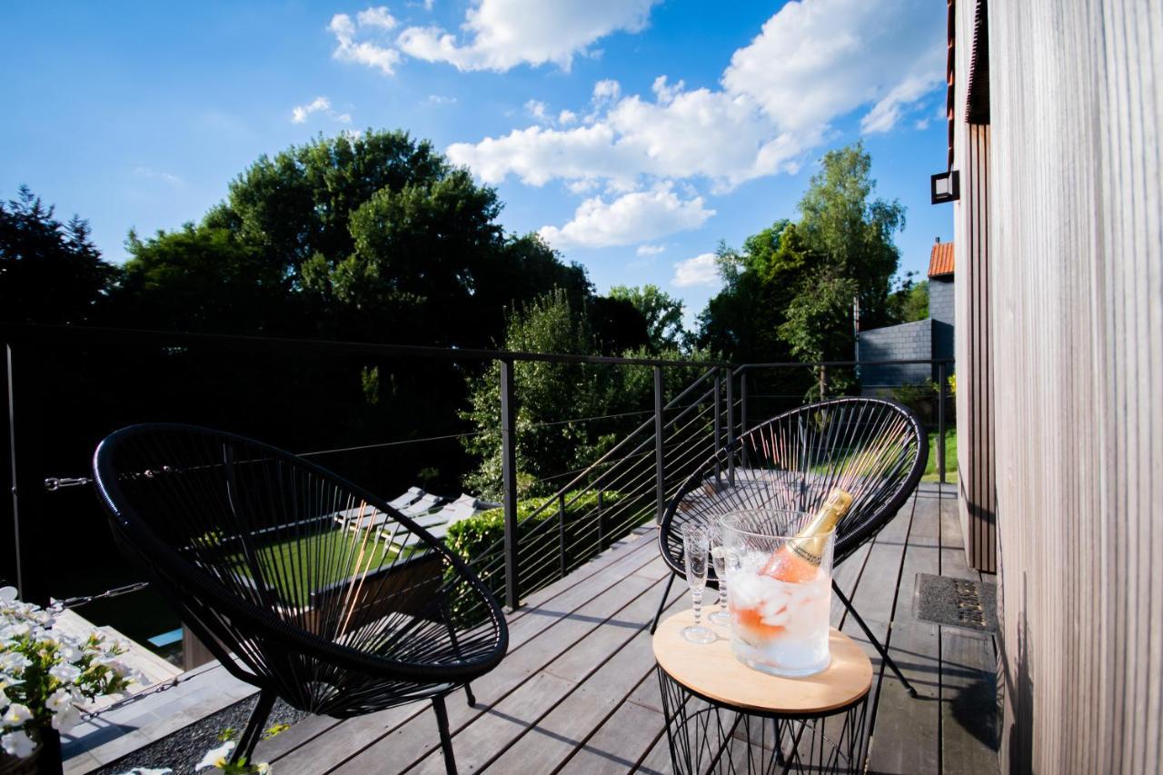 Au Calme De Hosdent Bed & Breakfast Braives Exterior photo
